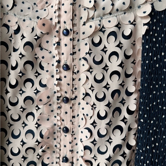 Beguile by Bryon Lars lasercut smocked dress by Anthropologie - Picture 10 of 10